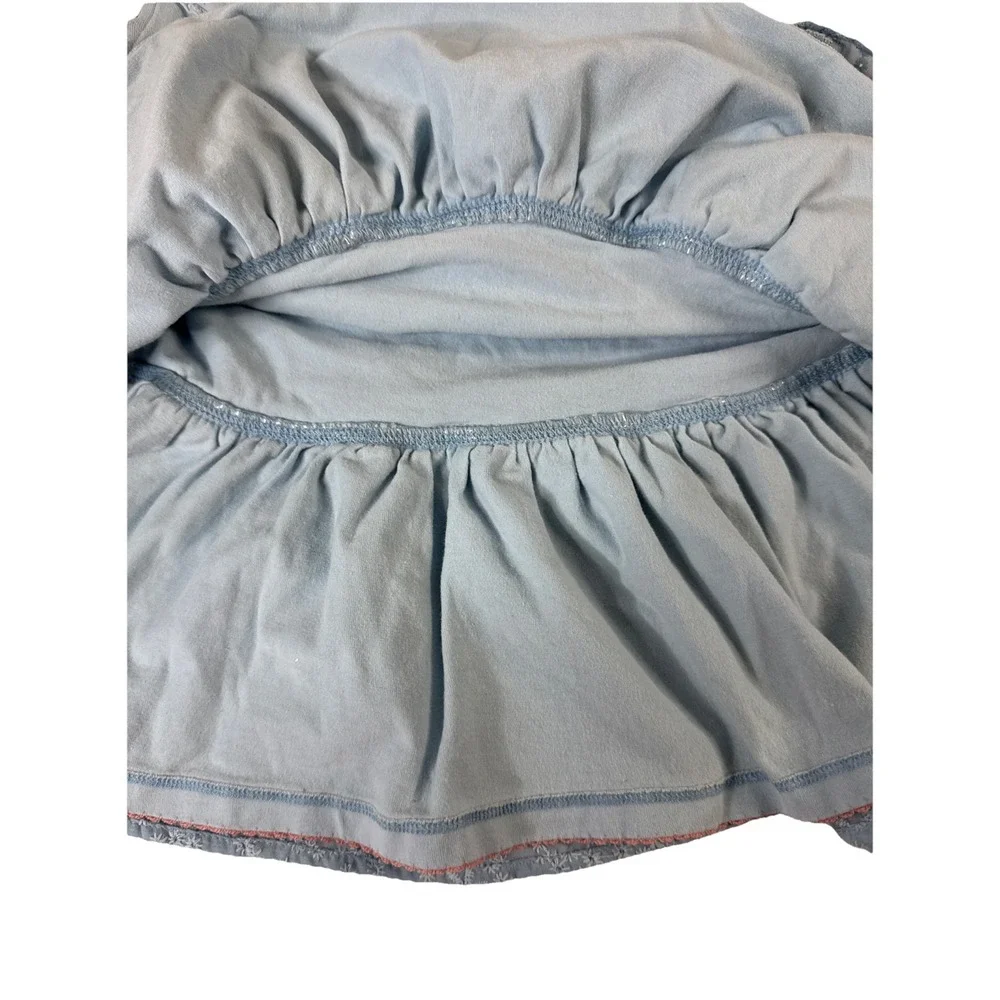 Matilda Jane Dream Chasers‎ Oh Joy Dress Blue Ruffle Lace Girl's Size 4